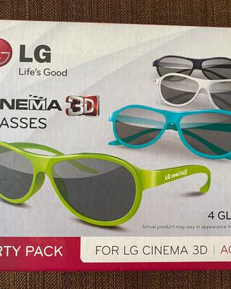 Occhiali 3D per tv LG