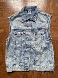 gilet jeans bambina Denim