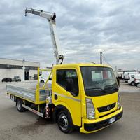 Renault maxity 45 q.li gru e cassone fisso