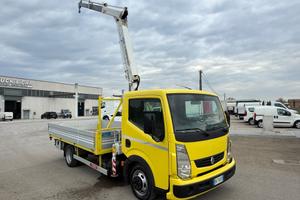 Renault maxity 45 q.li gru e cassone fisso