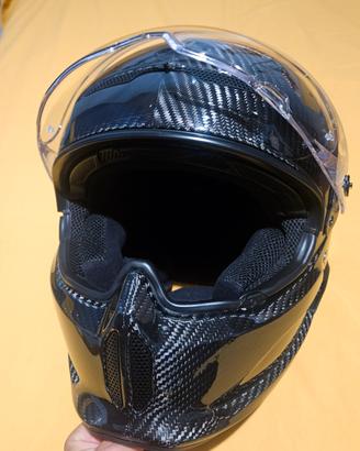 Casco moto Ruroc AT4.0 CARBON liquid carbon