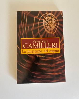 Libro "La pazienza del ragno – Andrea Camilleri"