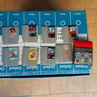 8 videogiochi in miniatura Nintendo Nes cartucce