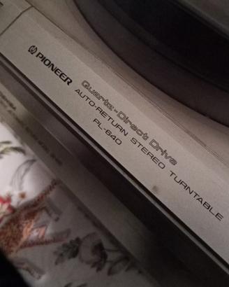giradischi vintage Pioneer vedi foto modello 