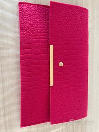 BORSA POCHETTE FUCSIA