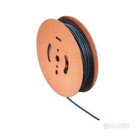 Guaina termorestringente isolante nera in bobina