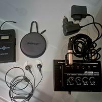 Sistema Wireless In Ear Monitor (cuffie bose)