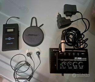 Sistema Wireless In Ear Monitor (cuffie bose)