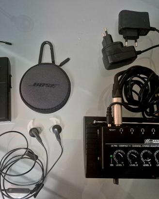 Sistema Wireless In Ear Monitor (cuffie bose)