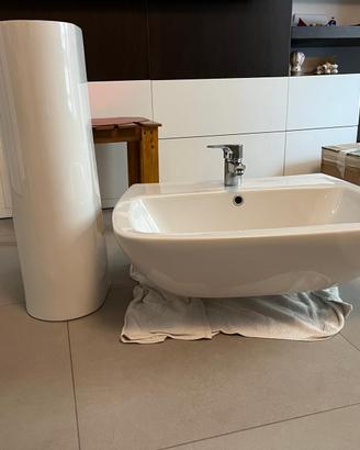 LAVANDINO LAVABO + MISCELATORI DOCCIA E BIDET