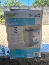 Pompa Intex C1000 filtro a catuccia Krystal Clear