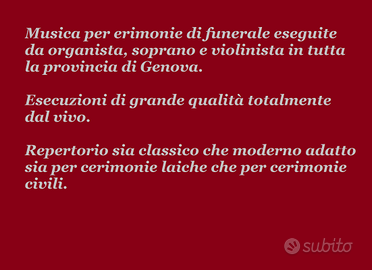 Musica funerale 