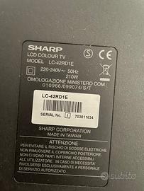 Tv Sharp 42 pollici