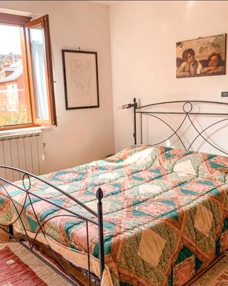 letto in ferro battuto matrimoniale + rete doghe