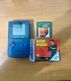 Nintendo Game Boy Color Viola + Mission:Impossible