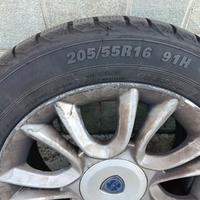 cerchi+ gomme invernali 205-55r16 91H