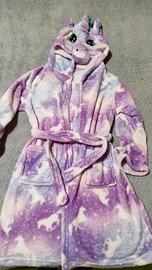 vestaglia in pile bambina 6-7 anni