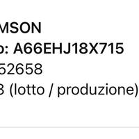 Monitor CRT a tubo catodico 26” colori