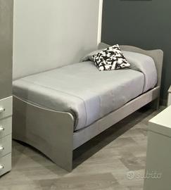 Giroletto singolo grigio cemento