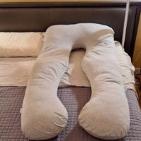 Cuscino per gravidanza - QUEEN ROSE, colore grigio