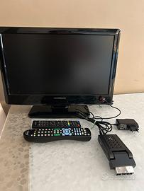 Televisore Shinelco + Decoder + telecomandi