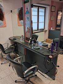 arredamento negozio parrucchiera