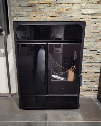 stufa a pellet Bild up canalizzabile