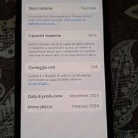 iPhone 15 128gb nero 