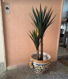 vaso artigianale in ceramica di notevoli dime