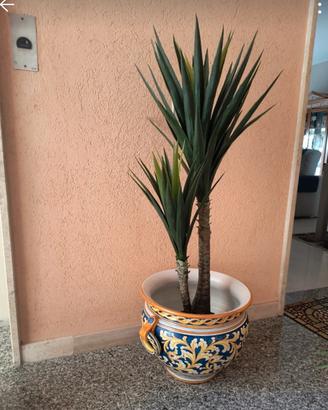 vaso artigianale in ceramica di notevoli dime