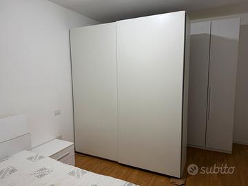 Armadio bianco moderno ante acorrevoli - Nuovo!