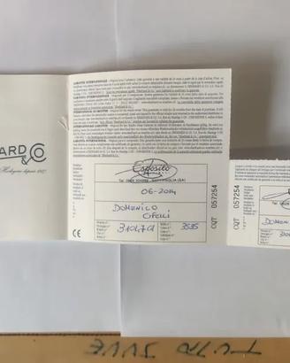 Condividi Eberhard & Co. Chrono4 LIBRETTO GARANZIA