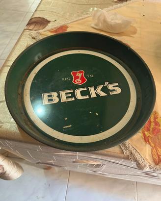Vassoio becks