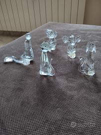 Piccoli animaletti in cristallo 