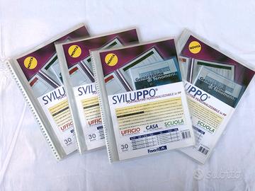 SET di N° 4 porta listini A4 - BUSTE 120 -
