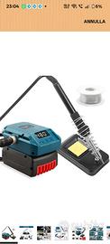 saldatore portatile 18v