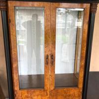 Vetrina stile barocco siciliano restaurata ( vedi