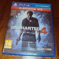SIGILLATO ORIGINALE gioco Uncharted 4 fine di un l