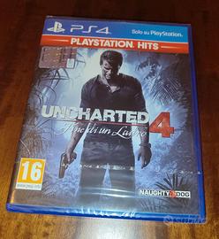 SIGILLATO ORIGINALE gioco Uncharted 4 fine di un l