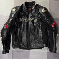 Giubbotto pelle moto Dainese taglia 54