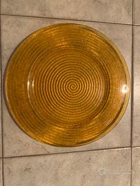 Servito n. 6 sottopiatti IVV color ambra