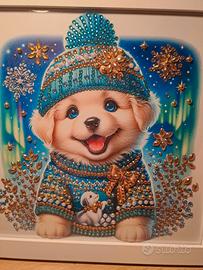 cornice con cagnolino 