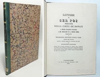 LETTERE DI SER POI PEDANTE NELLA CORTE DE' DONATI