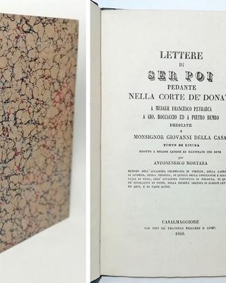 LETTERE DI SER POI PEDANTE NELLA CORTE DE' DONATI