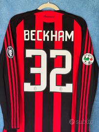 Maglia Milan 2008/09 Beckham Longsleeve originale