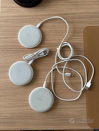 Caricabatterie wireless 3x