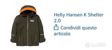 Helly Hansen Shelter, anti-vento/pioggia 10 anni