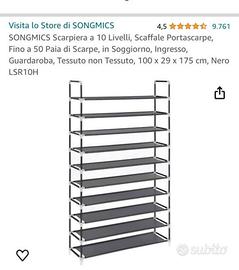 Scarpiera amazon