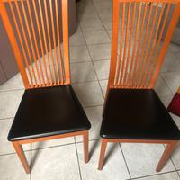 2 sedie calligaris