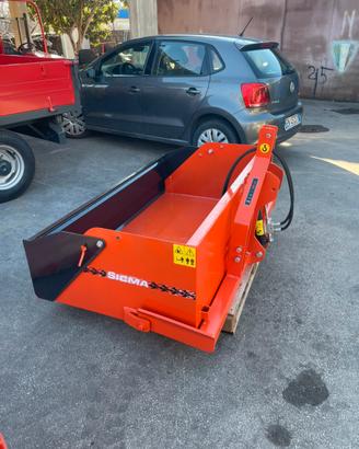 Cassone benna idraulica SICMA UCR 160 CON SPONDA